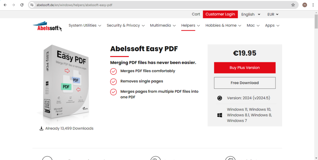 Abelssoft easy pdf